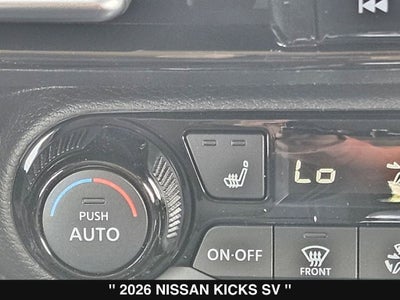 2026 Nissan Kicks SV