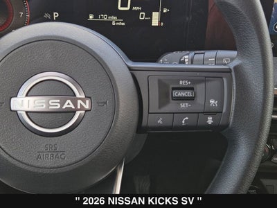 2026 Nissan Kicks SV