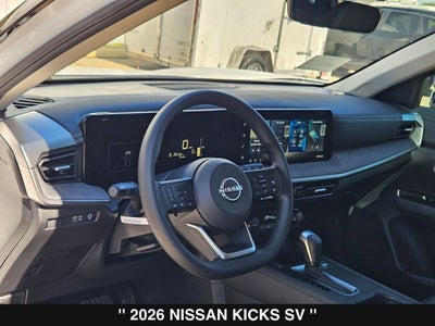 2026 Nissan Kicks SV