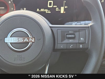 2026 Nissan Kicks SV