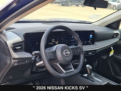 2026 Nissan Kicks SV