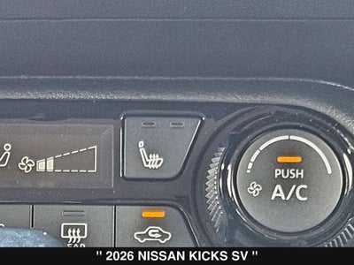 2026 Nissan Kicks SV