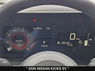 2026 Nissan Kicks SV