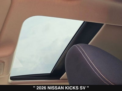 2026 Nissan Kicks SV
