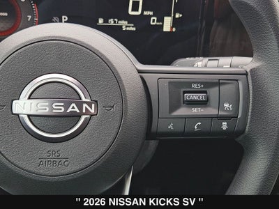2026 Nissan Kicks SV