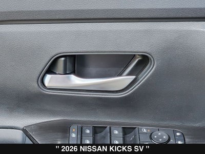 2026 Nissan Kicks SV