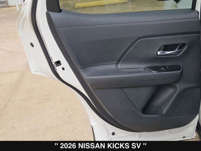 2026 Nissan Kicks SV