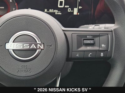 2026 Nissan Kicks SV