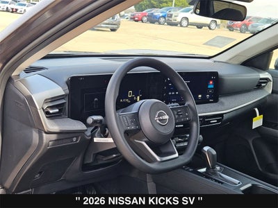 2026 Nissan Kicks SV