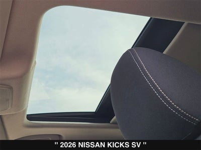 2026 Nissan Kicks SV