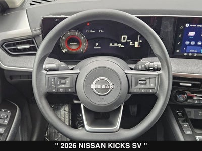 2026 Nissan Kicks SV