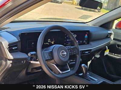 2026 Nissan Kicks SV
