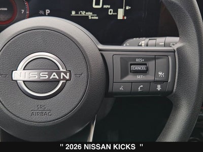 2026 Nissan Kicks SV