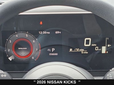 2026 Nissan Kicks SV