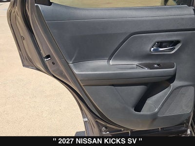 2027 Nissan Kicks SV