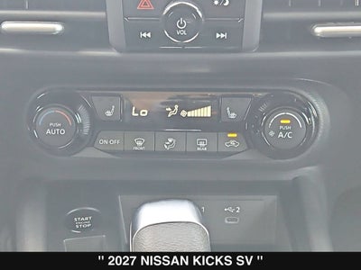 2027 Nissan Kicks SV