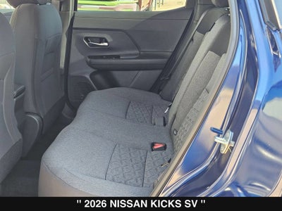 2026 Nissan Kicks SV