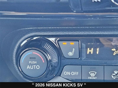 2026 Nissan Kicks SV