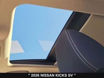 2026 Nissan Kicks SV