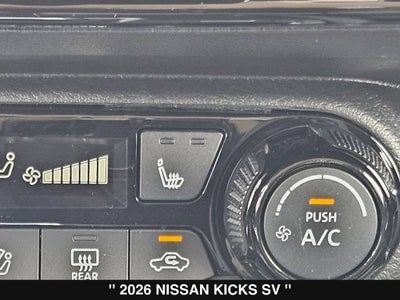 2026 Nissan Kicks SV