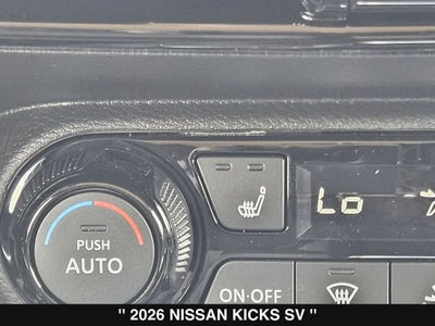 2026 Nissan Kicks SV