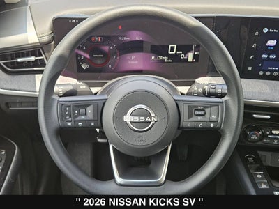 2026 Nissan Kicks SV