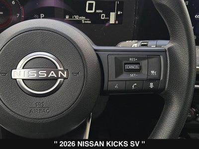 2026 Nissan Kicks SV