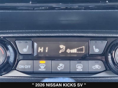 2026 Nissan Kicks SV