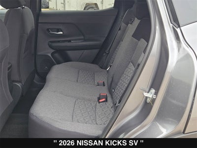 2026 Nissan Kicks SV