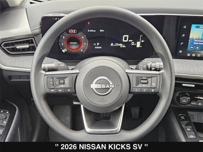 2026 Nissan Kicks SV