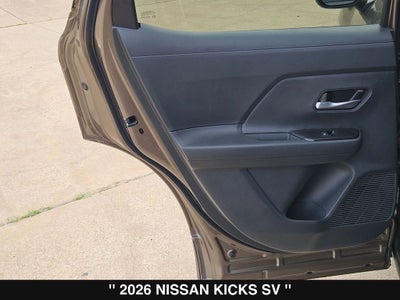 2026 Nissan Kicks SV
