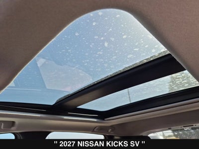 2027 Nissan Kicks SV