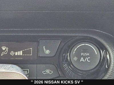 2026 Nissan Kicks SV