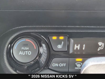 2026 Nissan Kicks SV