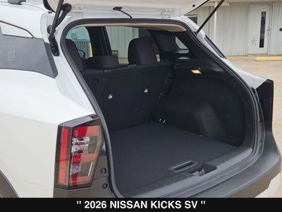 2026 Nissan Kicks SV