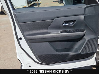 2026 Nissan Kicks SV