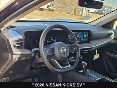 2026 Nissan Kicks SV