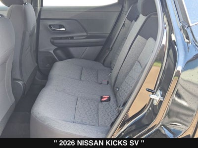 2026 Nissan Kicks SV