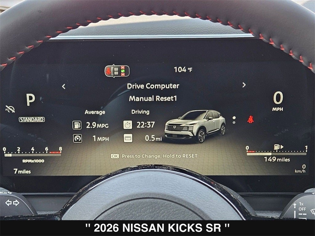 2026 Nissan Kicks SR
