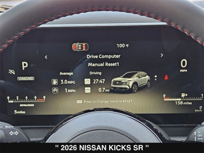 2026 Nissan Kicks SR