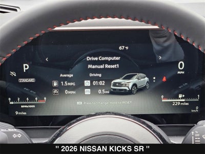 2026 Nissan Kicks SR