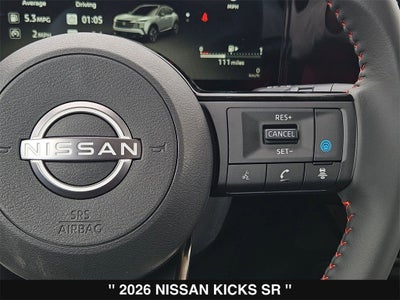 2026 Nissan Kicks SR
