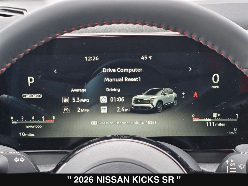 2026 Nissan Kicks SR