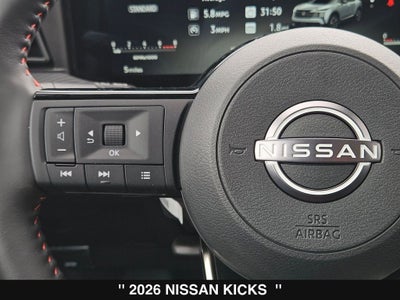 2026 Nissan Kicks SR