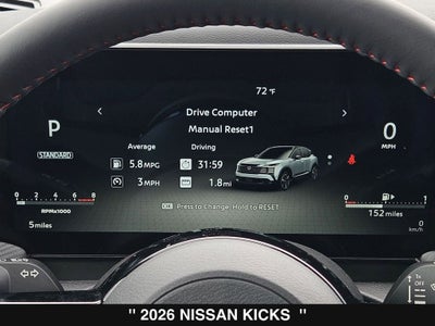 2026 Nissan Kicks SR