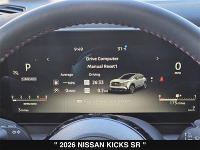 2026 Nissan Kicks SR