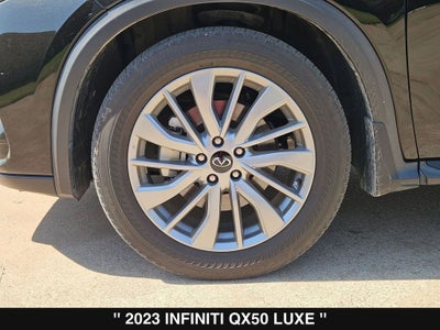 2023 INFINITI QX50 LUXE