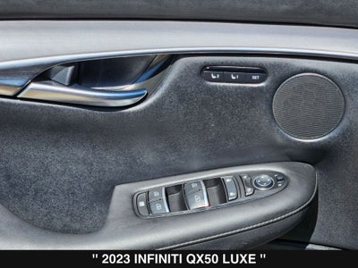 2023 INFINITI QX50 LUXE