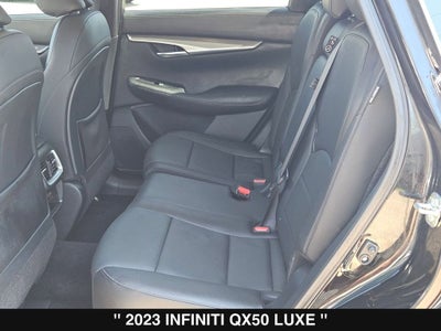2023 INFINITI QX50 LUXE