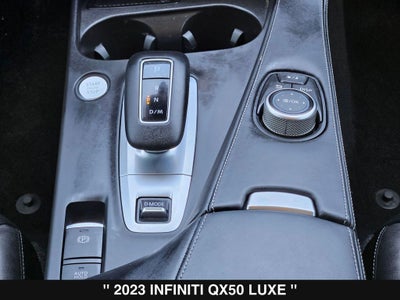 2023 INFINITI QX50 LUXE